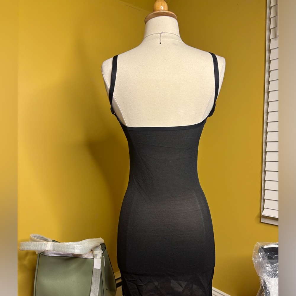 SKIMS Black Chemise Slip NWT - Picture 3 of 7